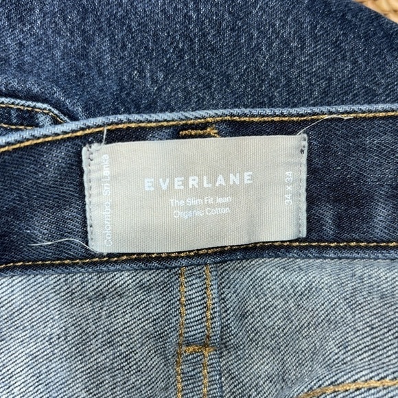 Men’s Everlane slim fit dark wash denim jeans. Size size 34 X 34. EUC. - Picture 5 of 7